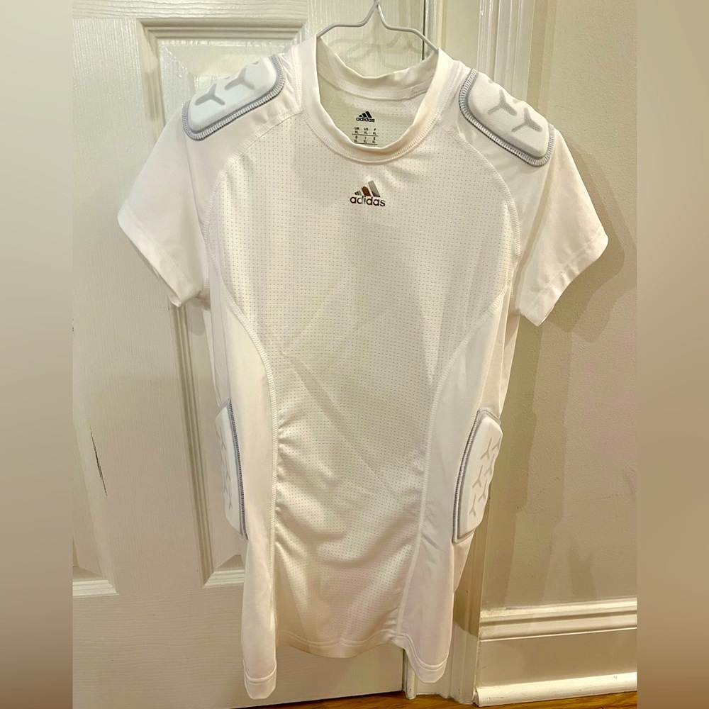 Adidas Padded Football Shirt, Youth Size XL